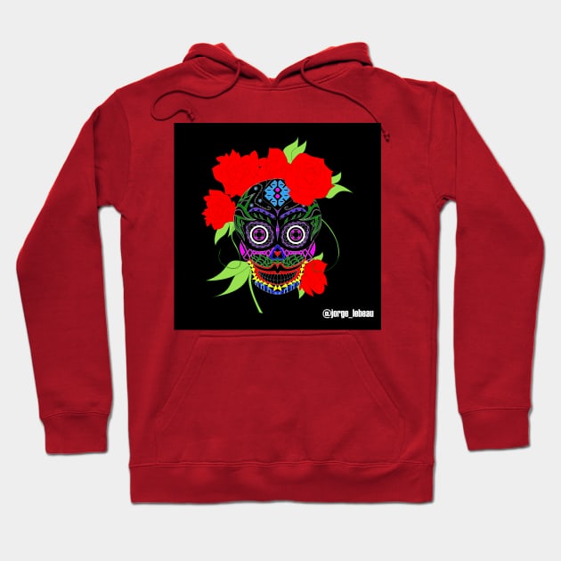 adela catrina sonriente ecopop Hoodie by jorge_lebeau